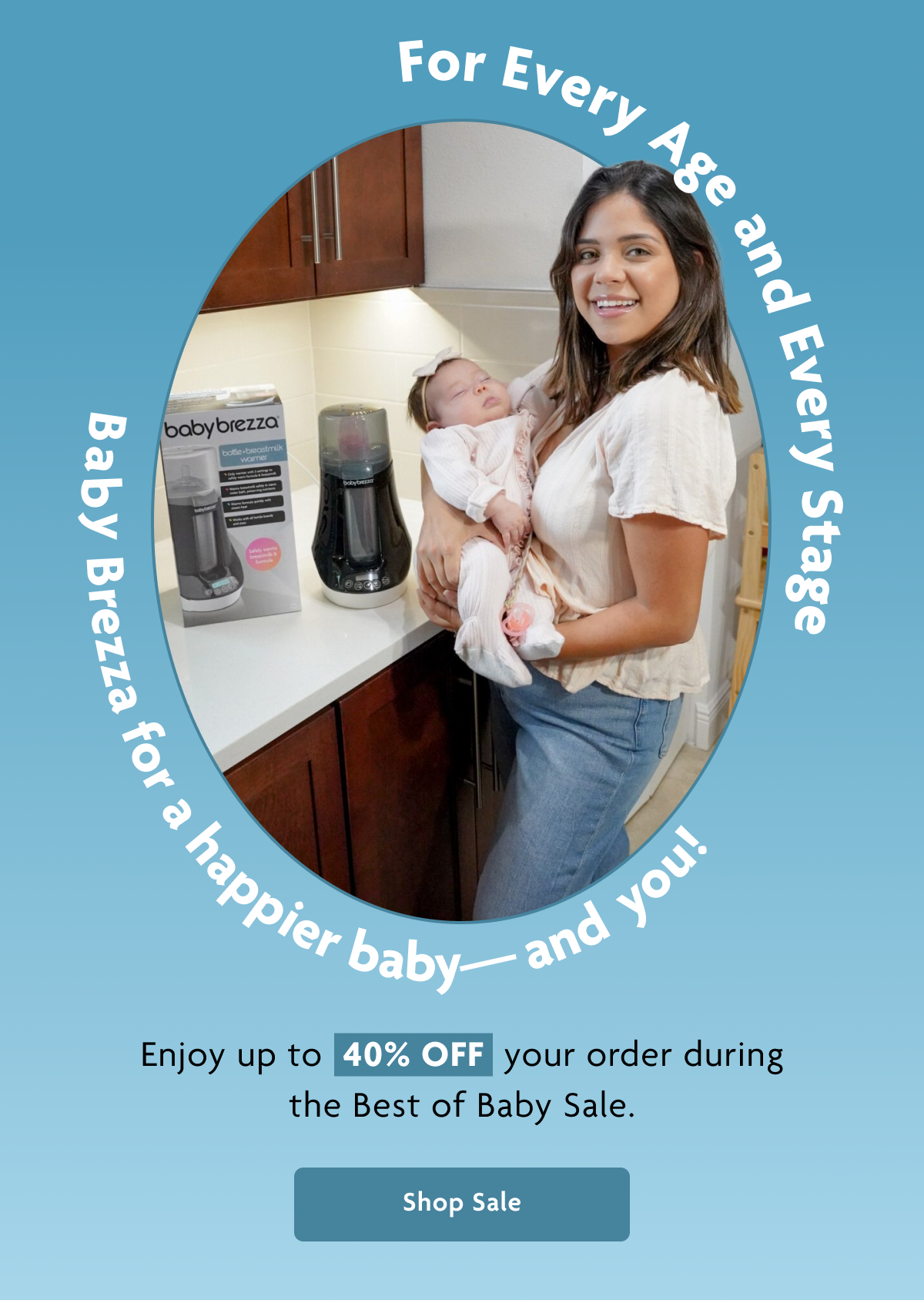 Enjoy up to 40% OFF your order during the Best of Baby Sale. | Shop Sale
