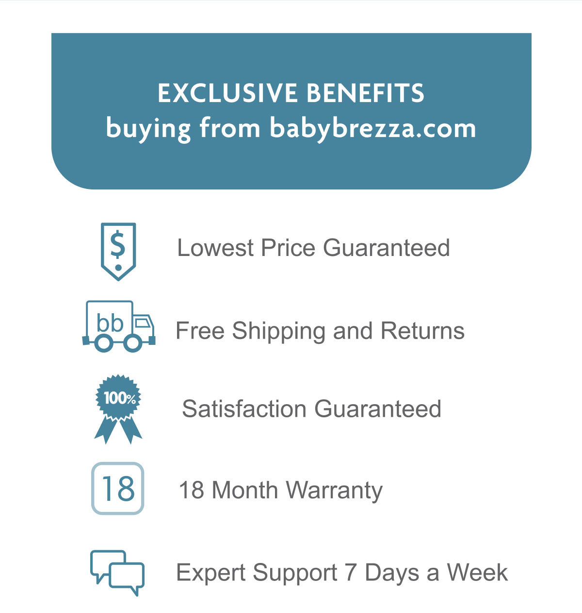 Exclusive Benefits