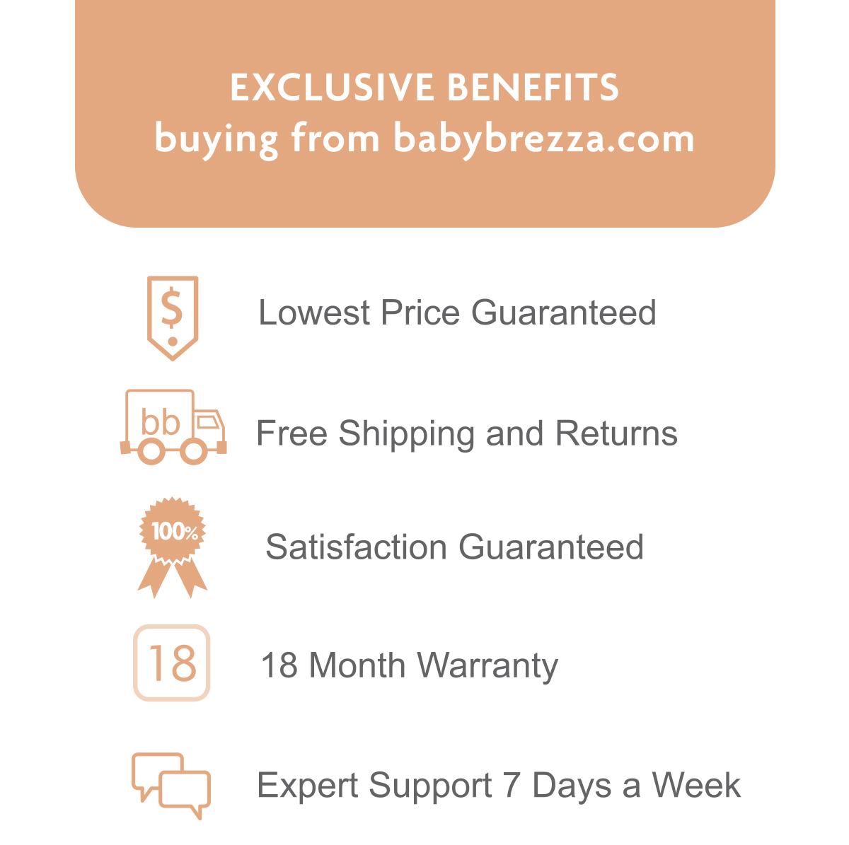 Exclusive Benefits