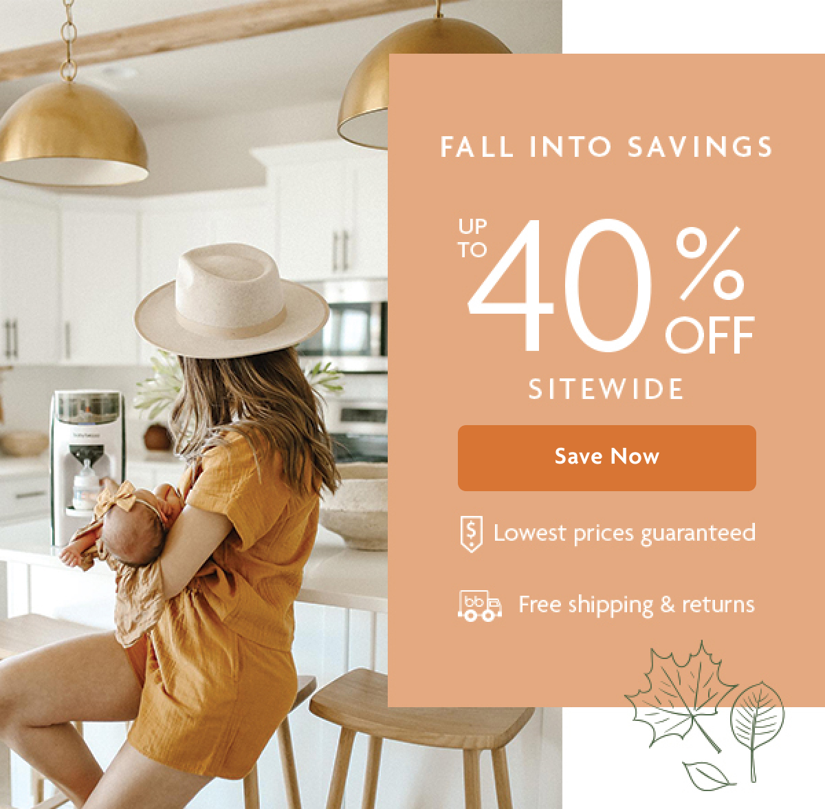 Fall Into Savings Up To 40% OFF Sitewide | Save Now