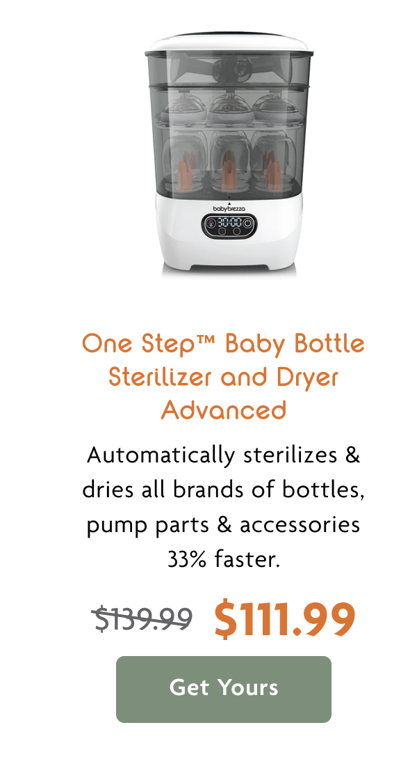 One Step Baby Bottle Sterilizer And Dryer Advanced | Get Yours