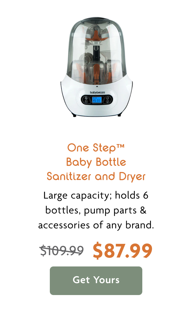 One Step Baby Bottle Sanitizer And Dryer | Get Yours