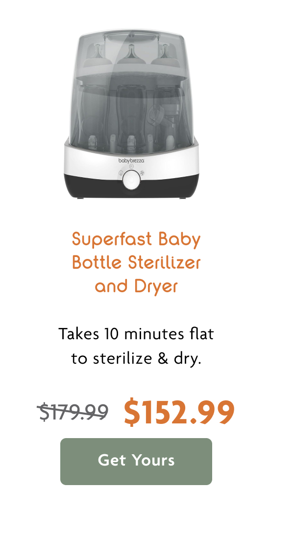 Superfast Baby Bottle Sterilizer And Dryer | Get Yours
