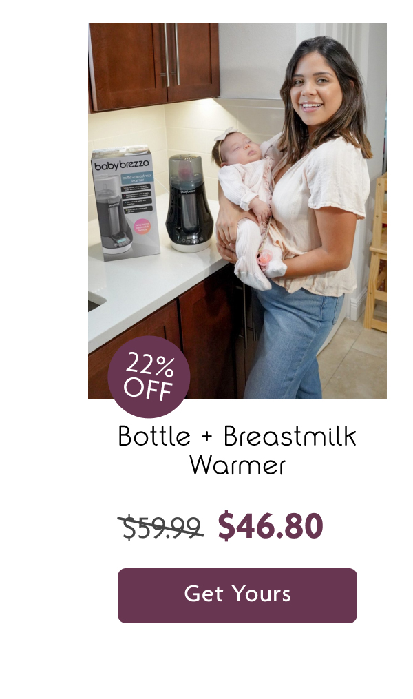 Bottle + Breastmilk Warmer | Get Yours