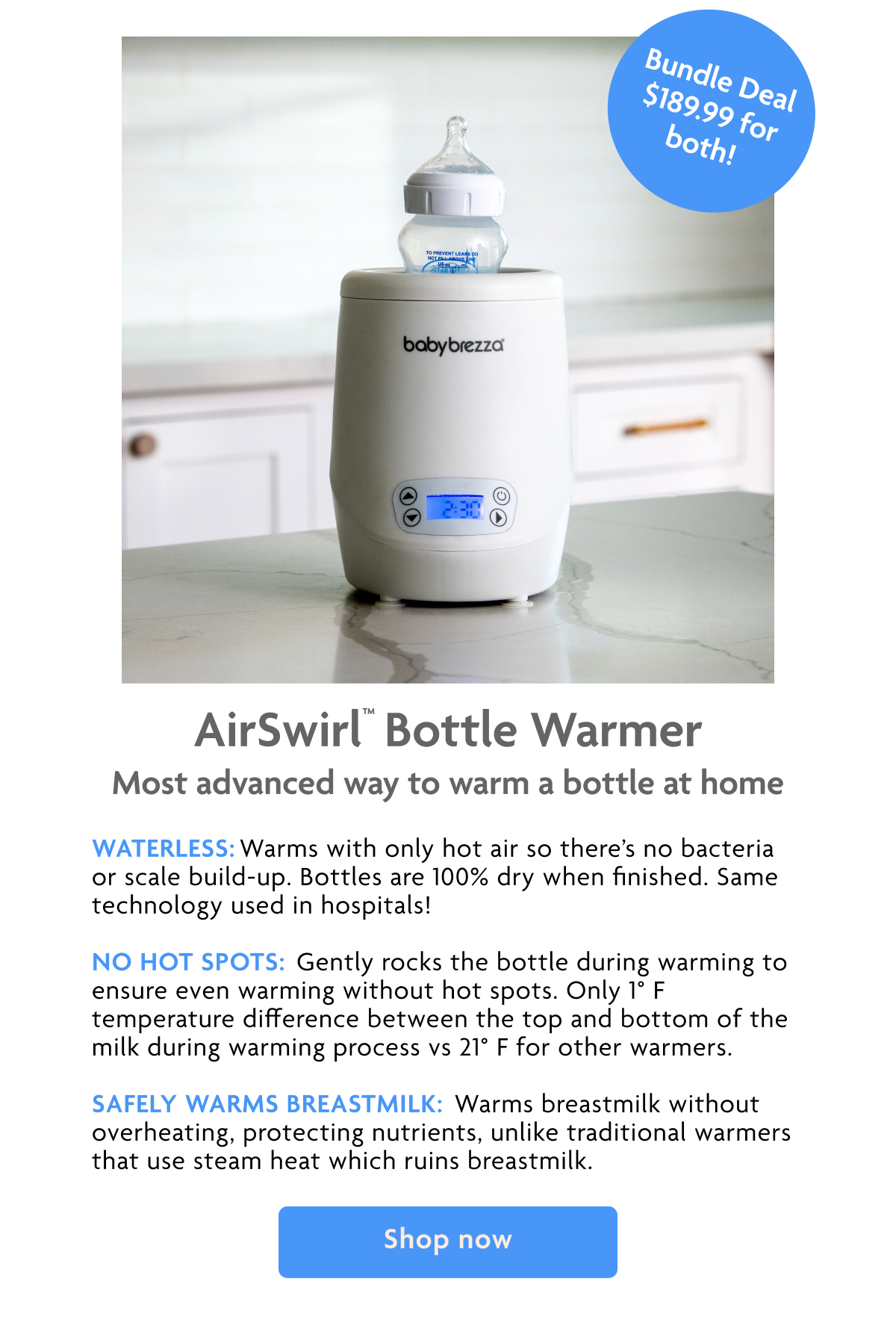 AirSwirl Bottle Warmer | Shop Now