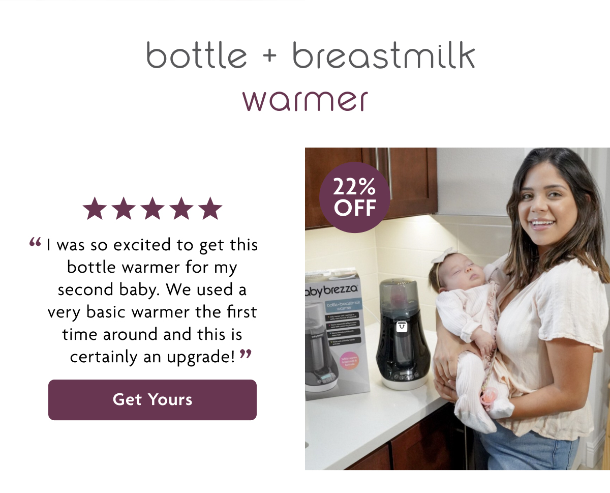 Bottle + Breastmilk Warmer | Get Yours