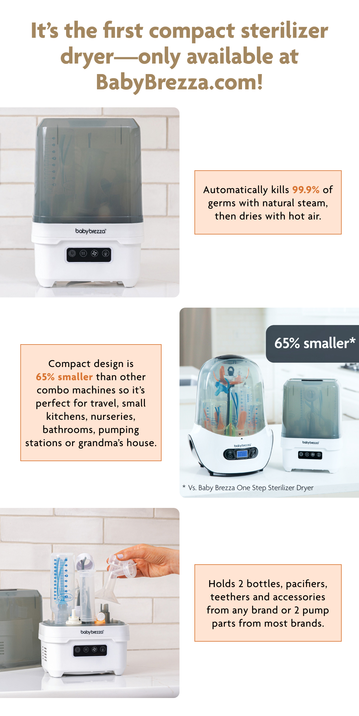 Its The First Compact Sterilizer Dryer