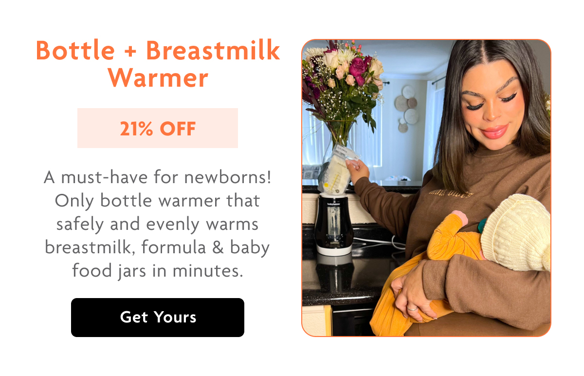 Bottle + Breastmilk Warmer | Get Yours
