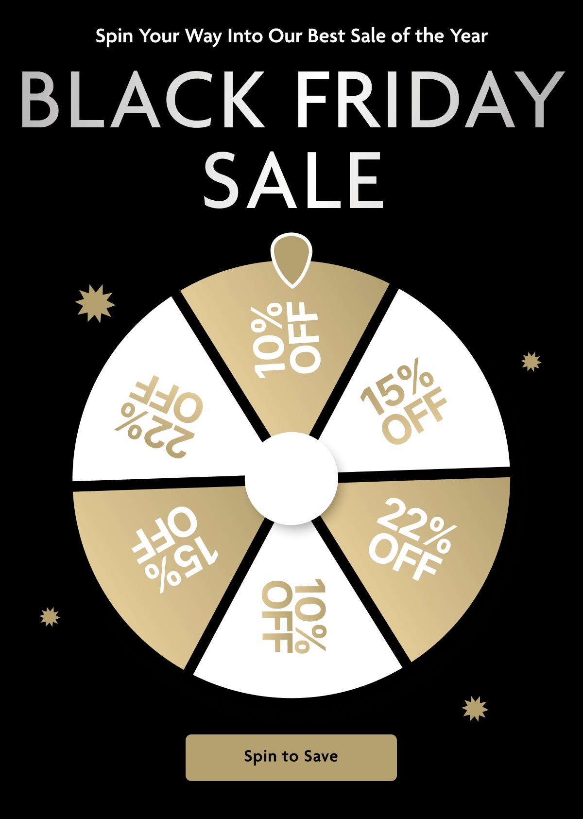 Black Friday Sale | Spin To Save