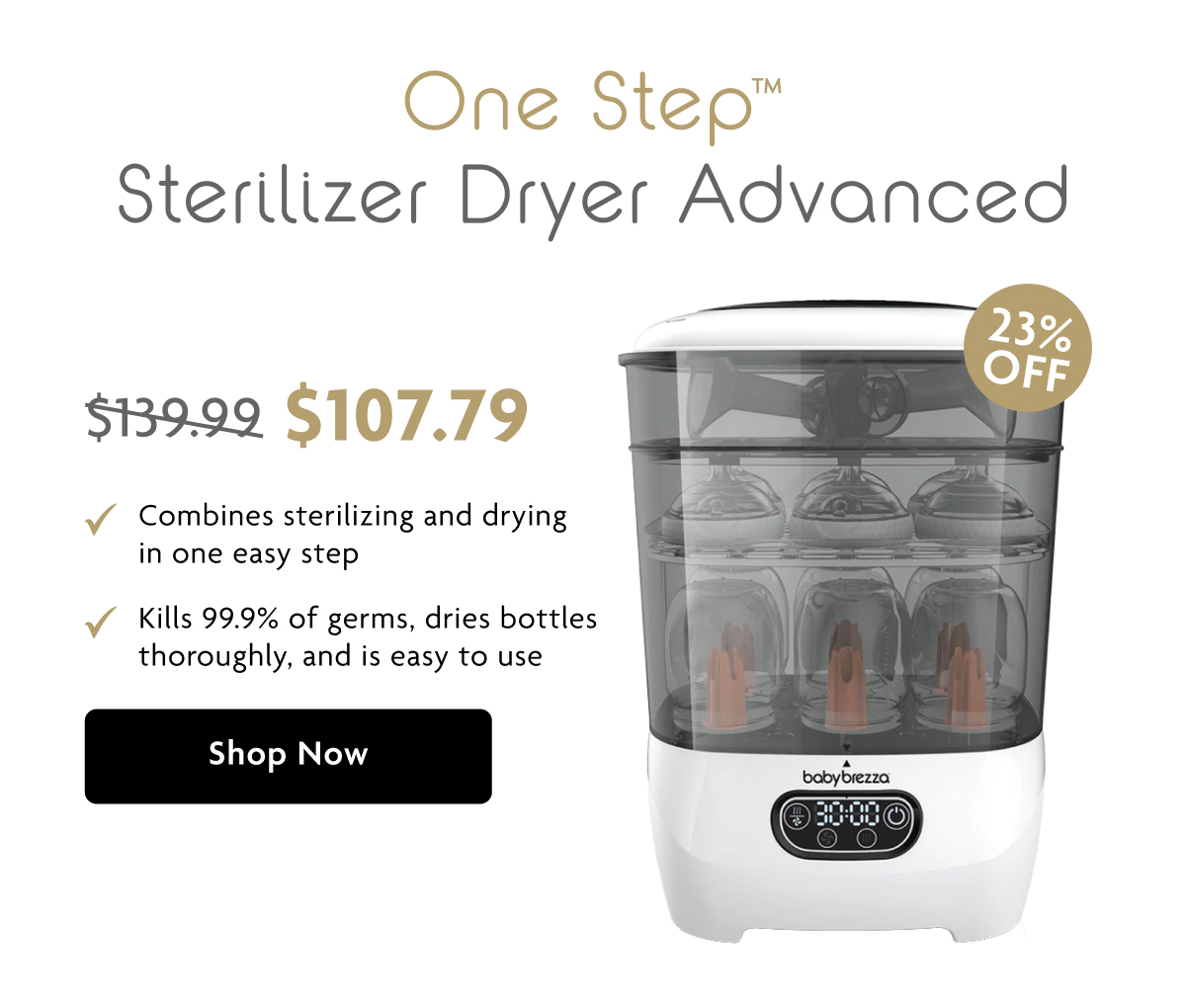 One Step Sterilizer Dryer Advanced | Shop Now