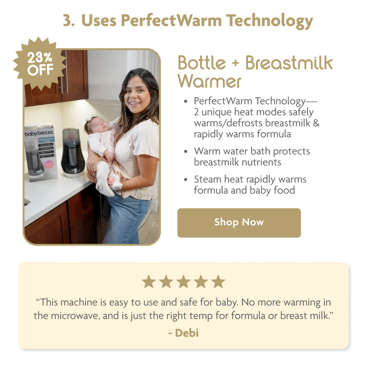 Bottle + Breastmilk Warmer | Shop Now