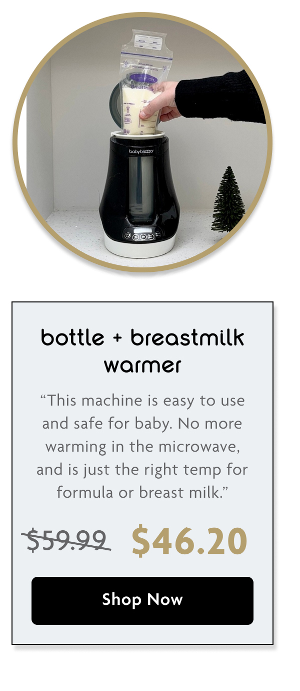 Bottle + Breastmilk Warmer | Shop Now