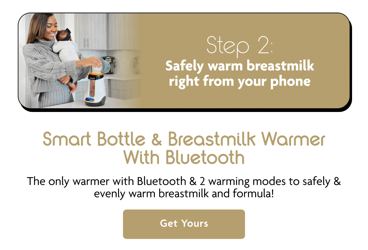 Smart Bottle & Breastmilk Warmer With Bluetooth | Get Yours