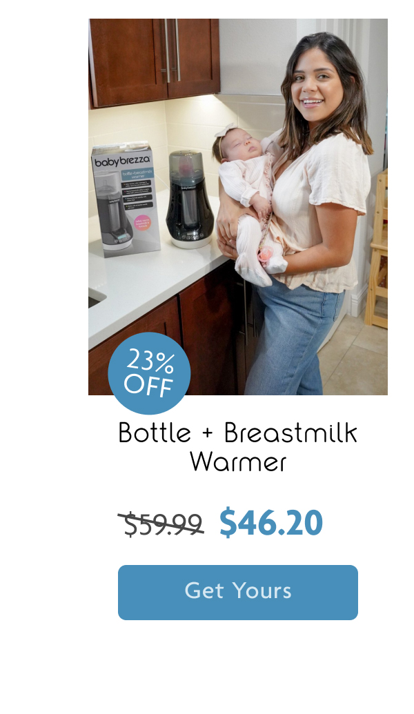 Bottle + Breastmilk Warmer | Get Yours