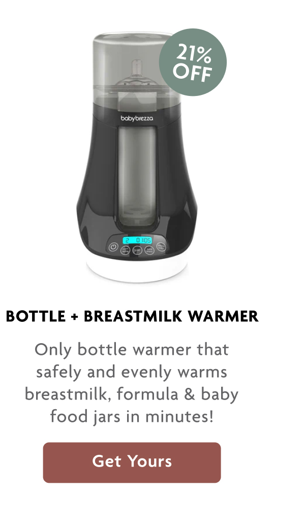Bottle + Breastmilk Warmer | Get Yours