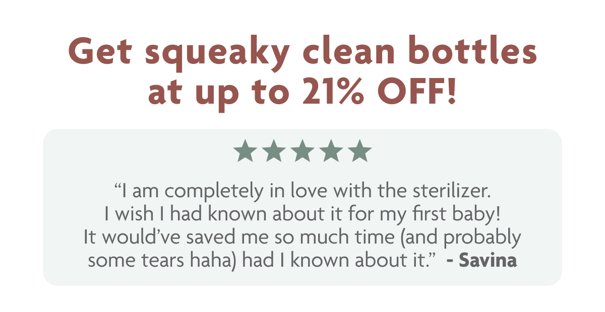 Get Squeaky Clean Bottle At Up To 21% OFF!