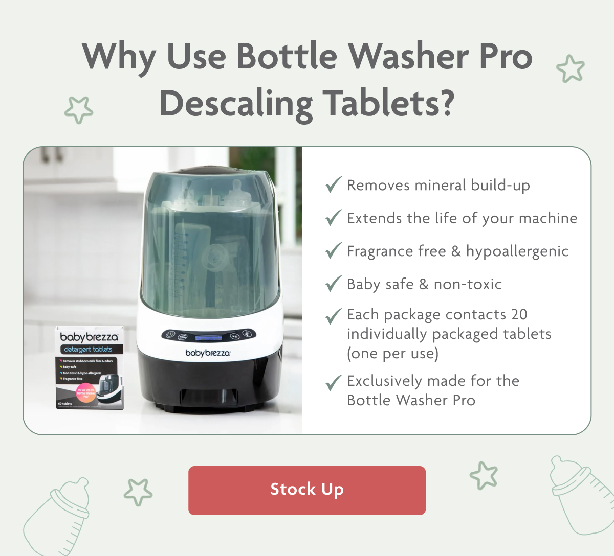 Why Use Bottle Washer Pro Descaling Tablets? | Stock Up