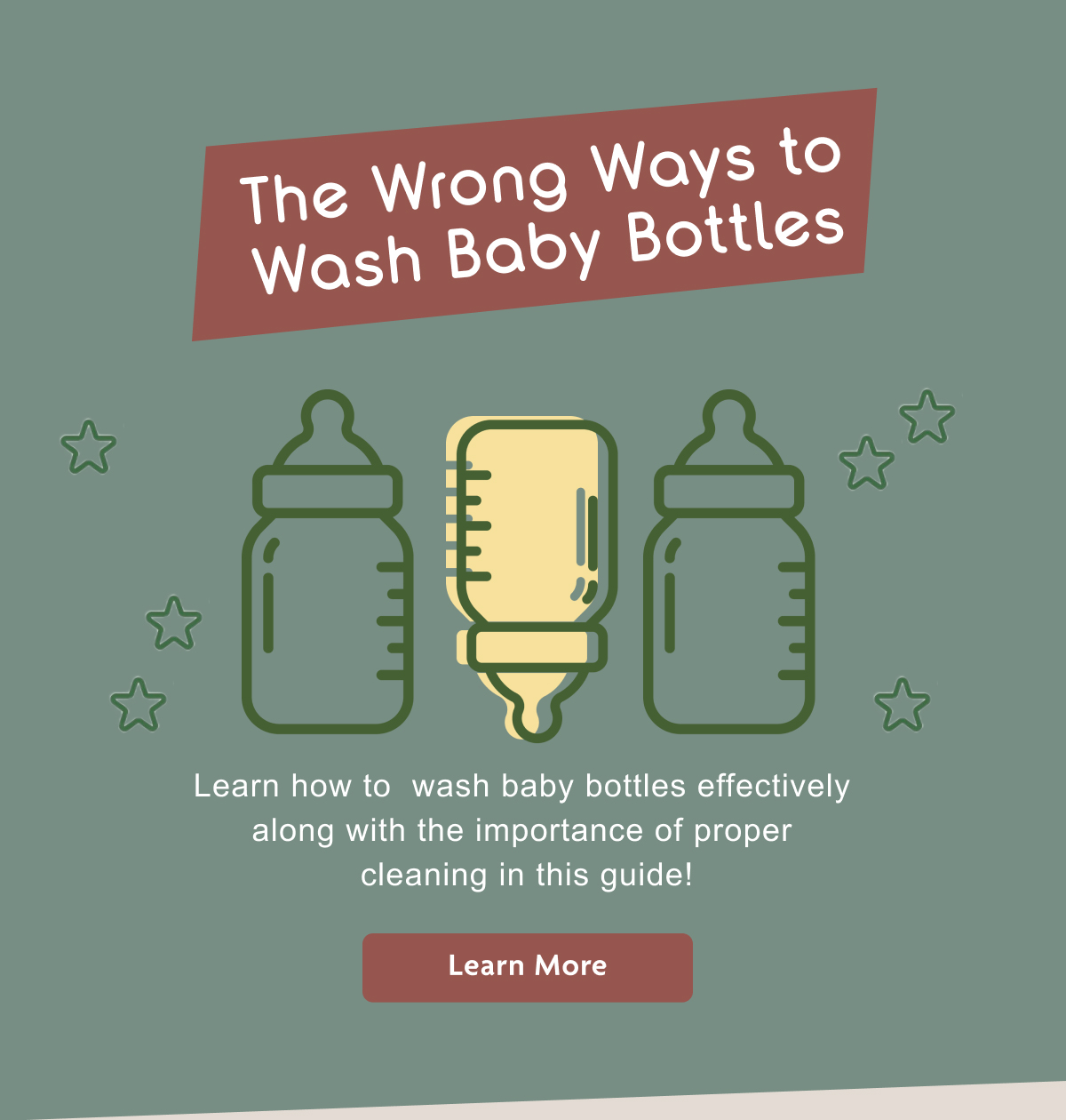 The Wrong Ways To Wash Baby Bottles | Learn More
