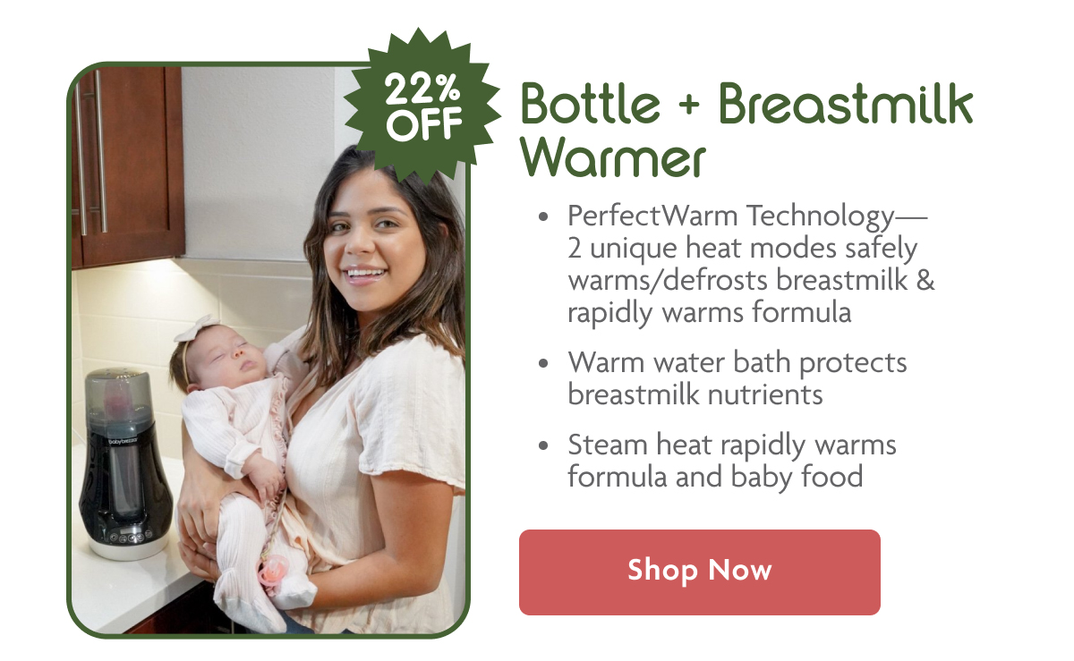 Bottle + Breastmilk Warmer | Shop Now
