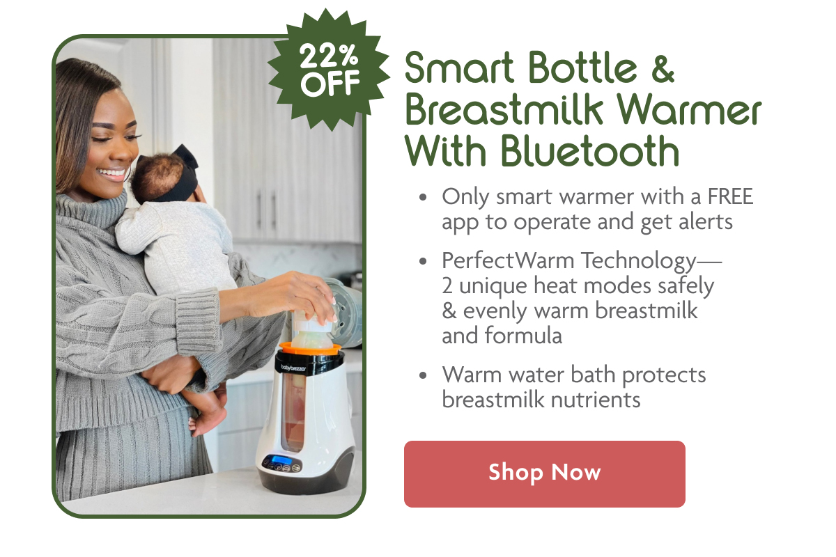 Smart Bottle & Breastmilk Warmer With Bluetooth | Shop Now