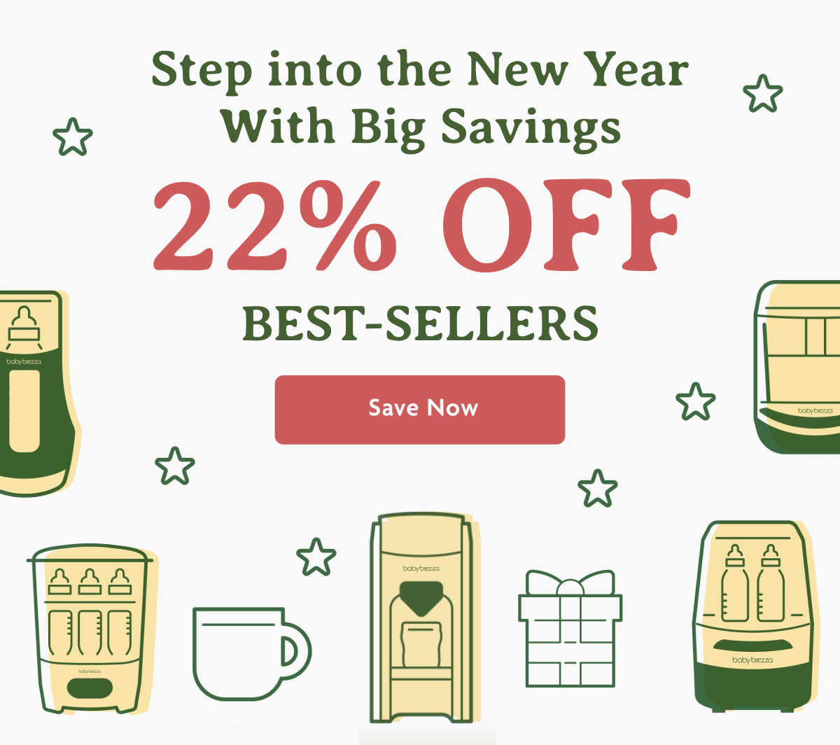 Step Into The New Year With Big Savings 22% OFF Best-Sellers | Save Now