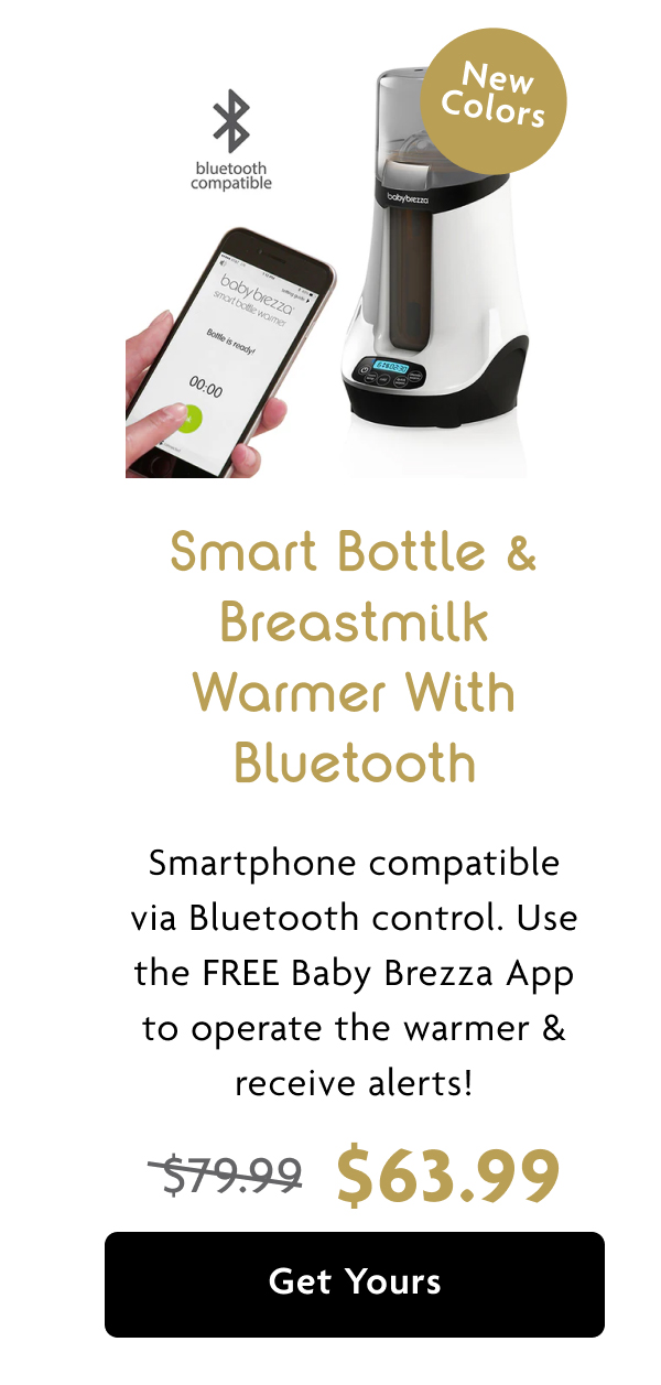 Smart Bottle & Breastmilk Warmer With Bluetooth | Get Yours