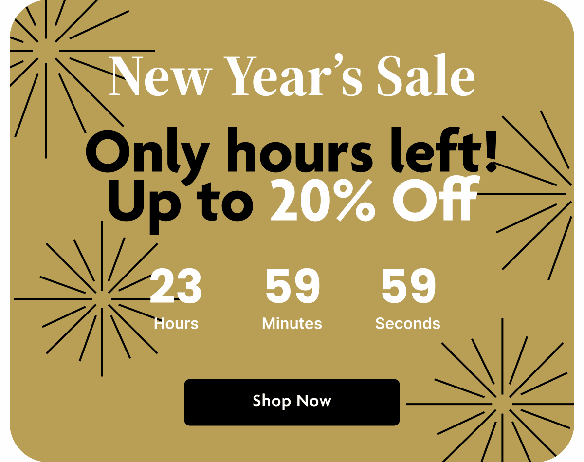 New Year's Sale | Shop Now