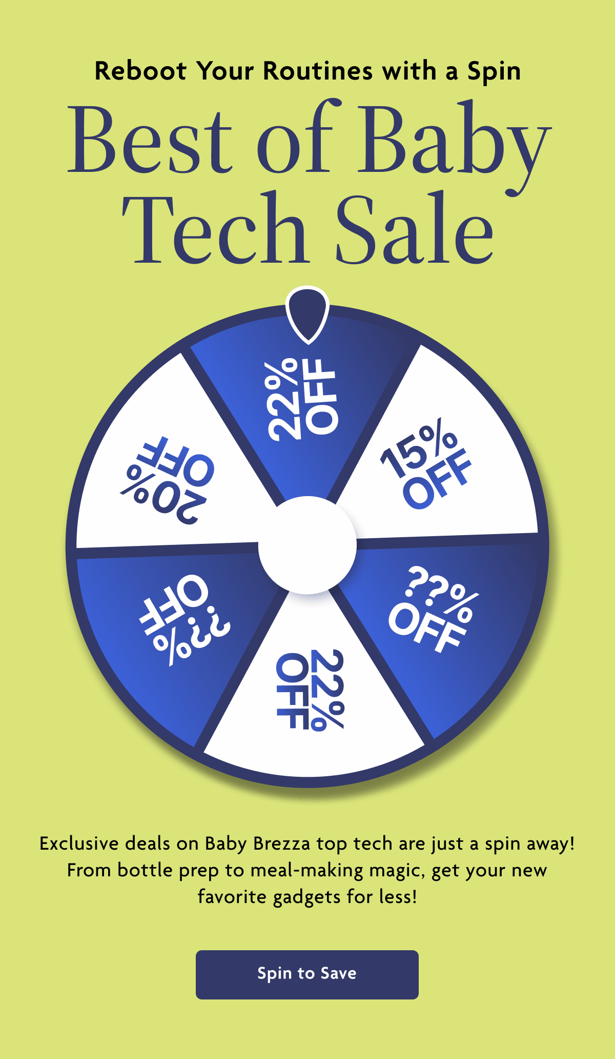 Best Of Baby Tech Sale | Spin To Save