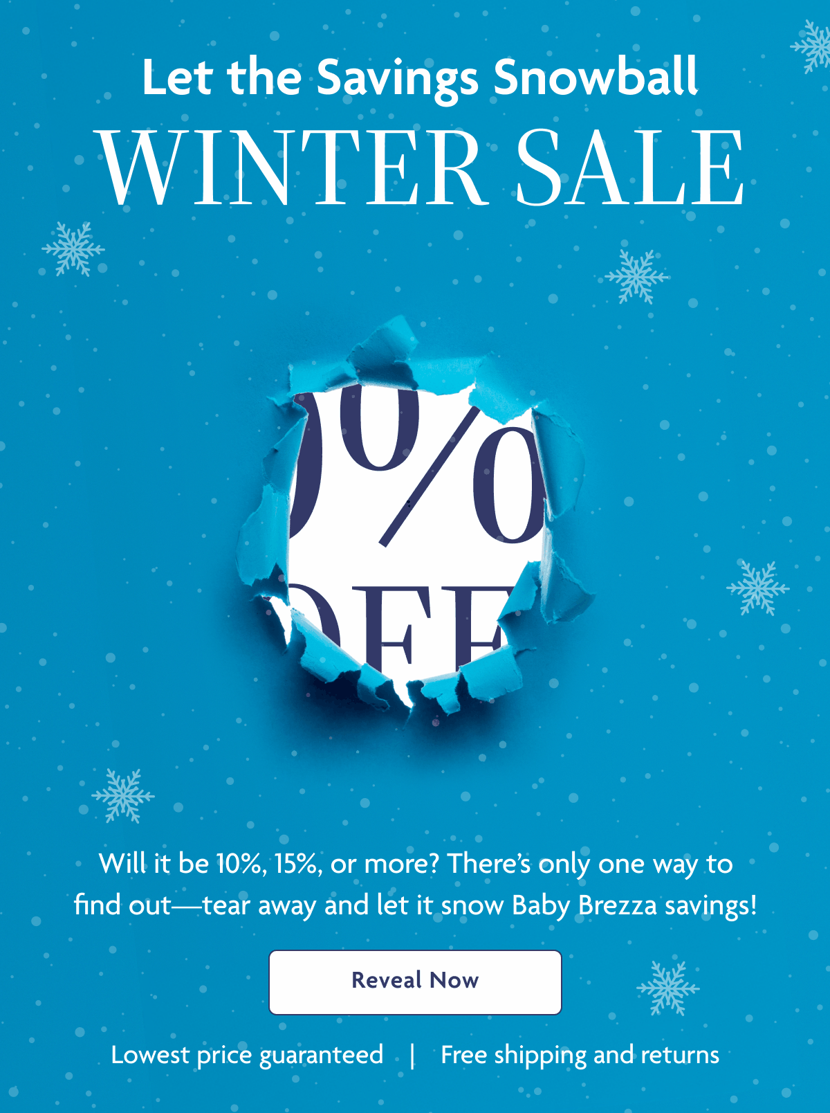 Let The Savings Snowball Winter Sale | Reveal Now