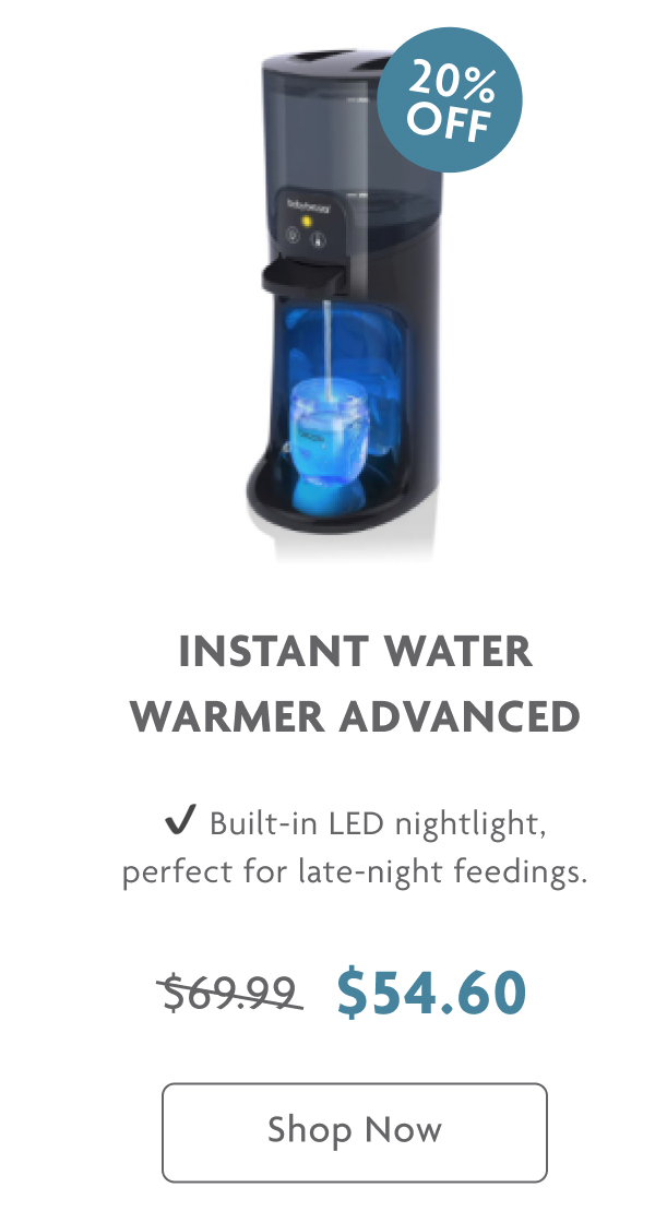 Instant Water Warmer Advanced | Shop Now