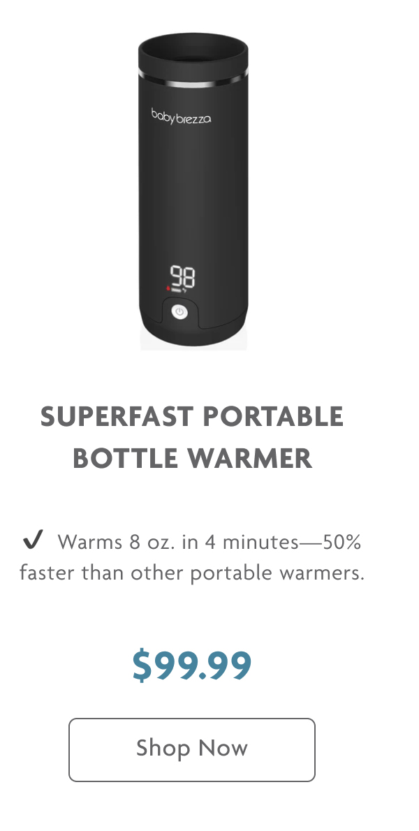 Superfast Portable Bottle Warmer | Shop Now