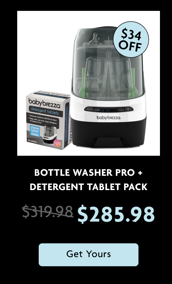 Bottle Washer Pro + Detergent Tablet Pack | Get Yours