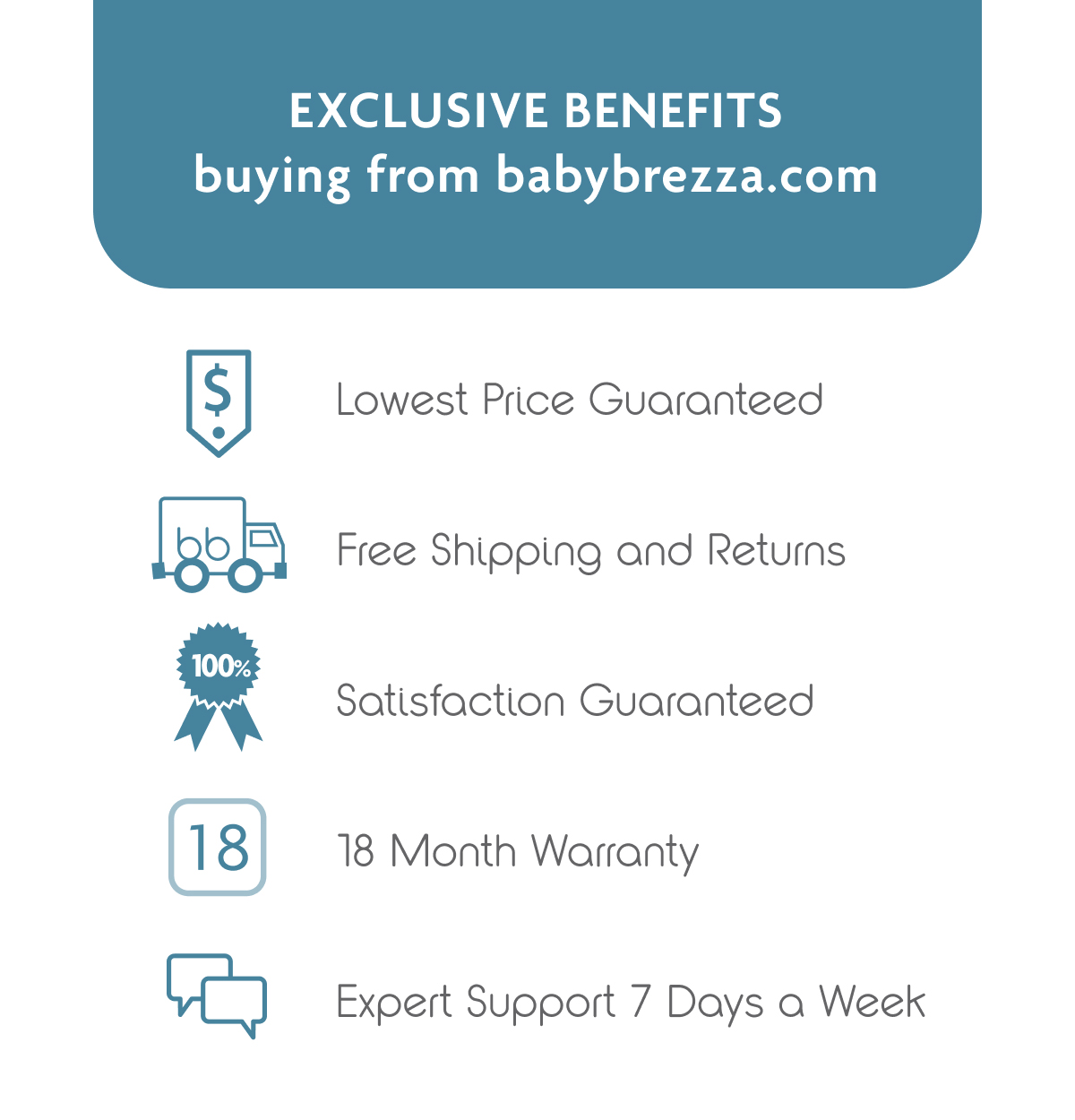 Exclusive Benefits