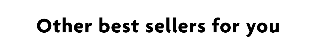 Other Best Sellers For You