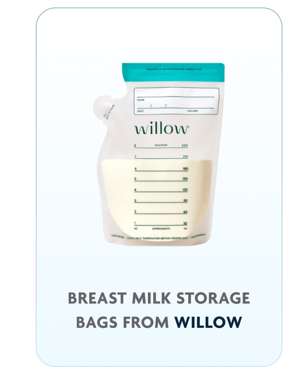 Breast Milk Storage Bags From Willow