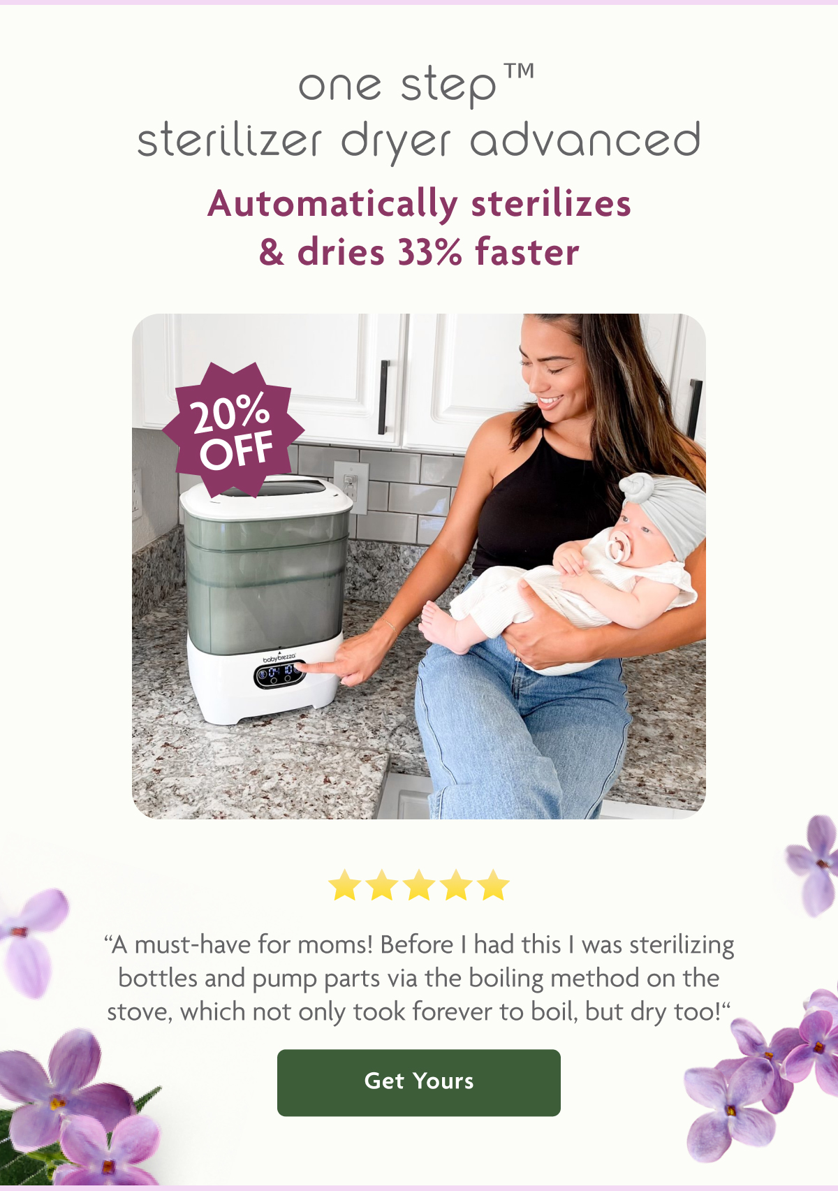 One Step Sterilizer Dryer Advanced | Get Yours