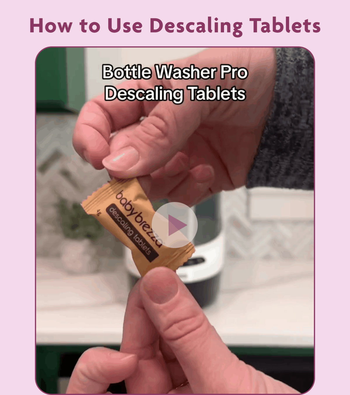 How To Use Descaling Tablets