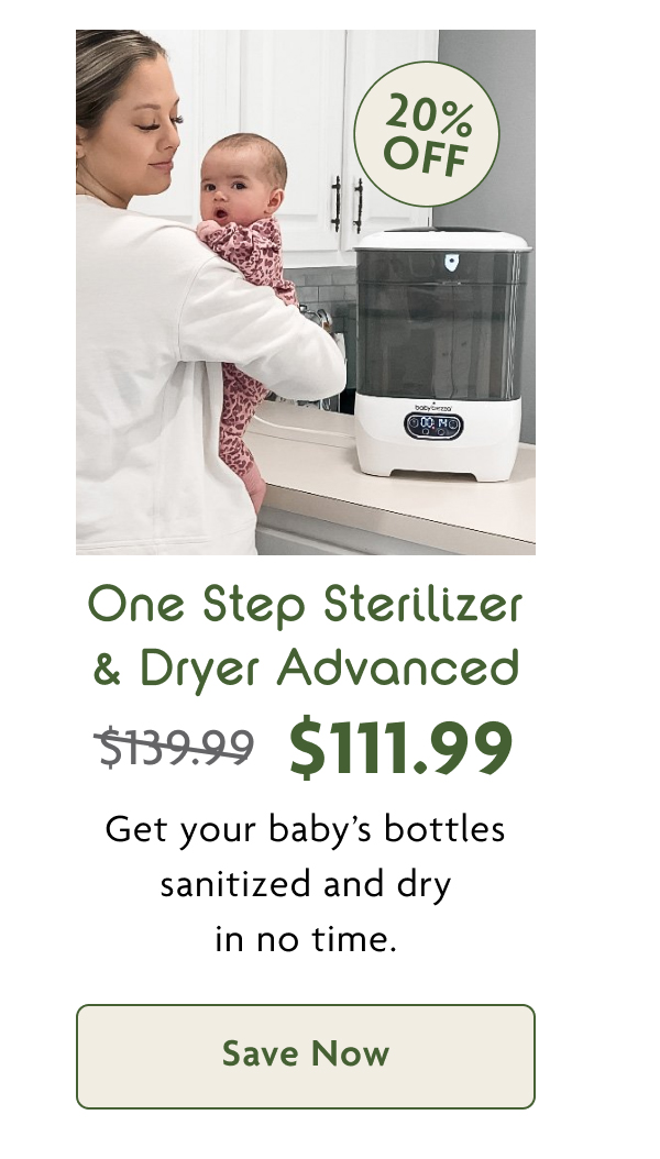 One Step Baby Bottle Sterilizer Dryer And Advanced | Save Now
