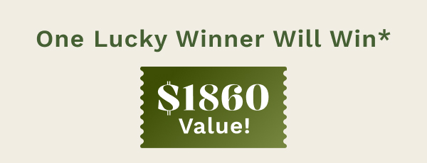 One Lucky Winner Will Win