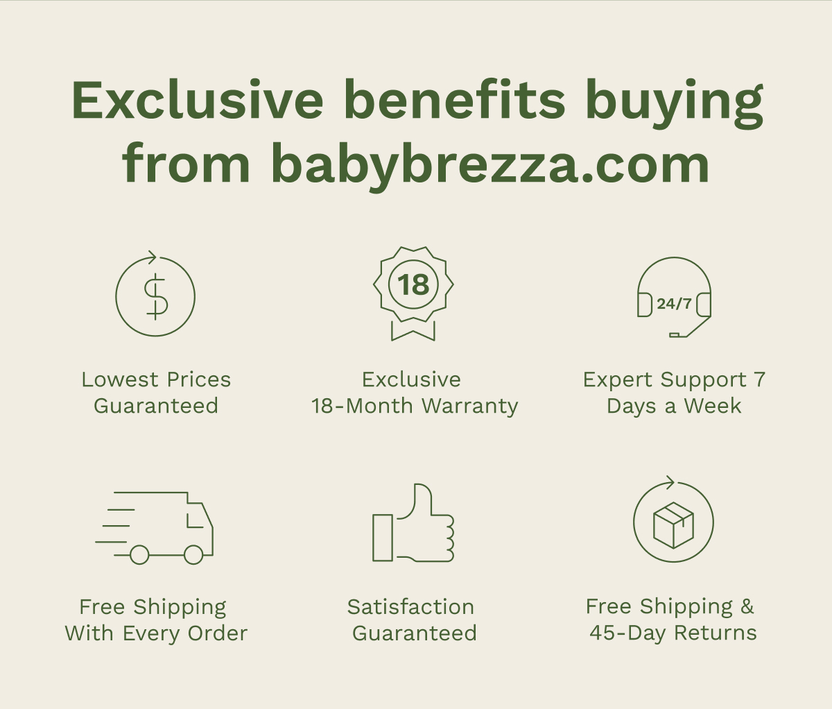 Exclusive Benefits