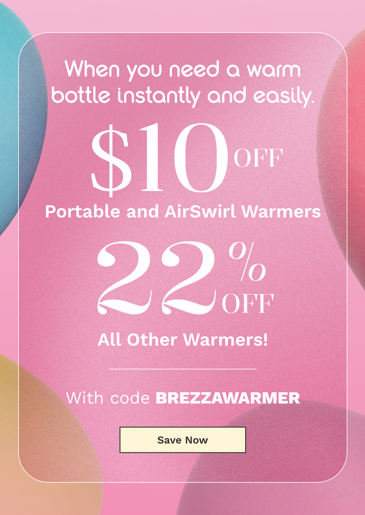 When You Need A Warm Bottle Instantly And Easily. | Save Now