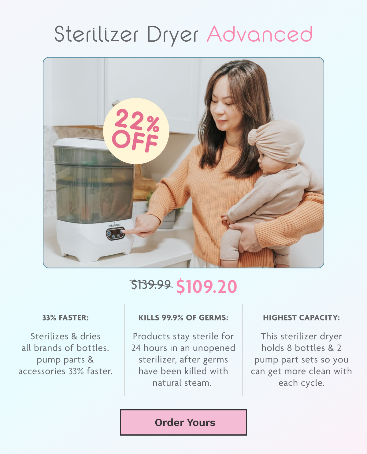 Sterilizer Dryer Advanced | Order Yours
