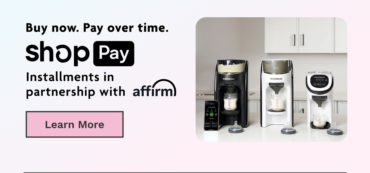 Buy Now. Pay Over Time. Shop Pay | Learn More