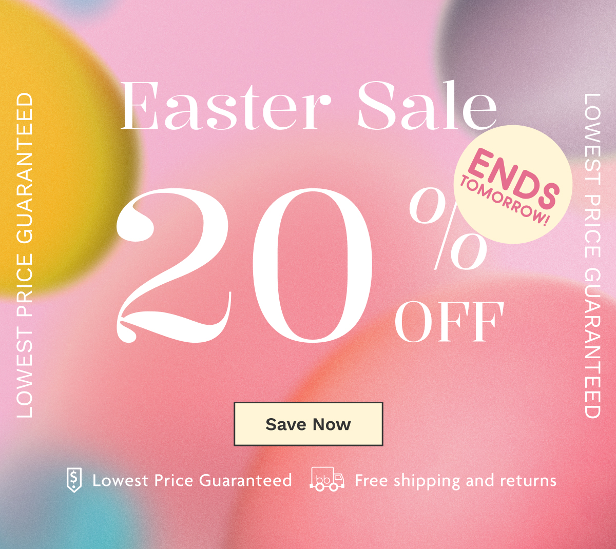 Easter Sale 20% OFF | Save Now