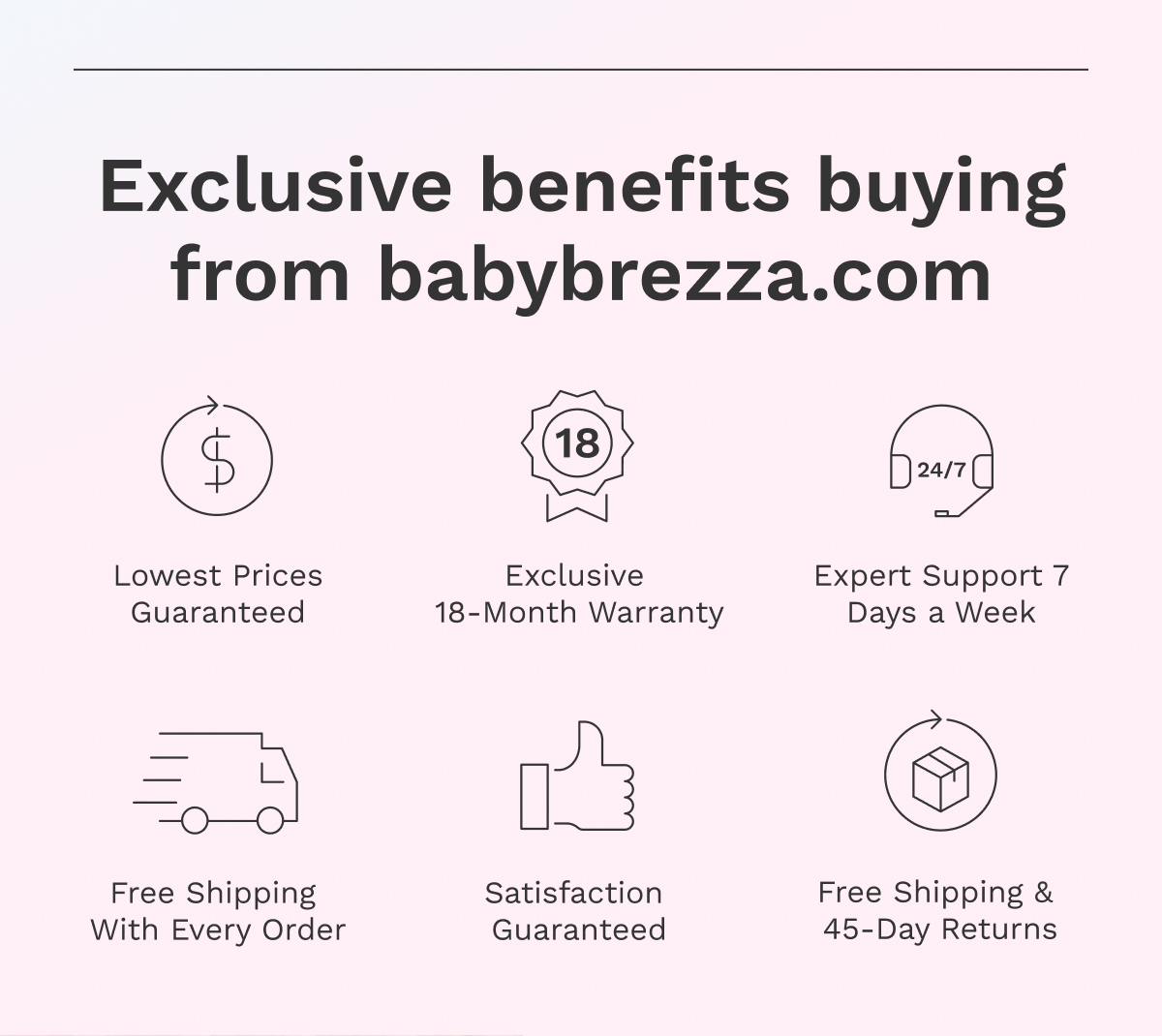 Exclusive Benefits