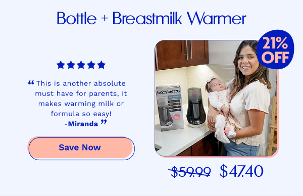 Bottle + Breastmilk Warmer | Save Now