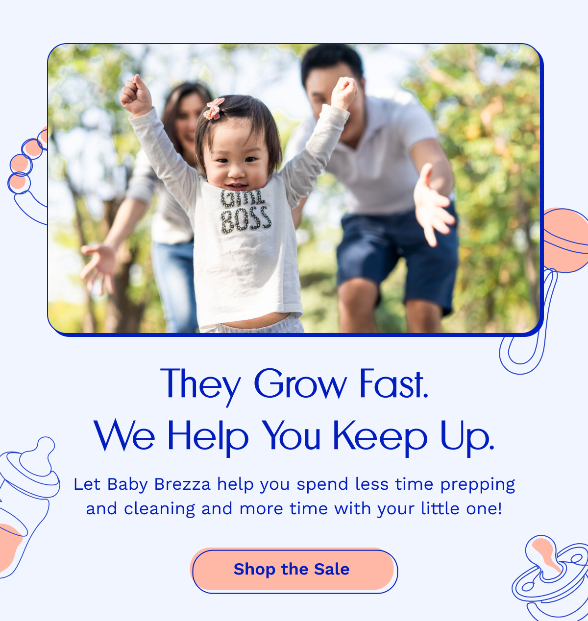 They Grow Fast. We Help You Keep Up. | Shop The Sale