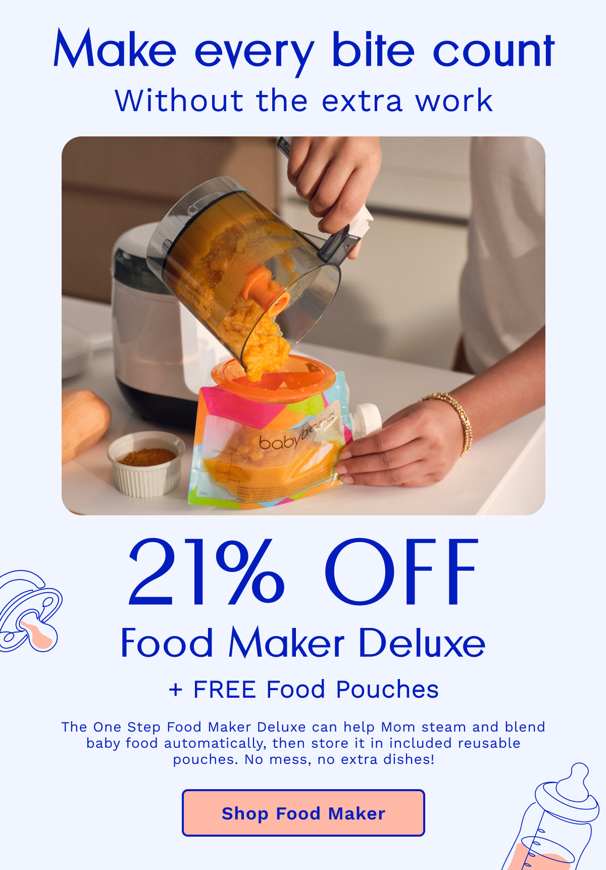 Make Every Bite Count Without The Extra Work | Shop Food Maker