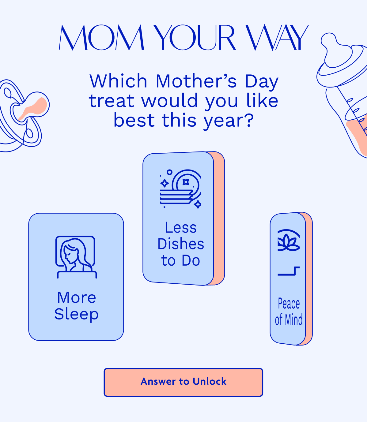 Mom Your Way | Answer To Unlock