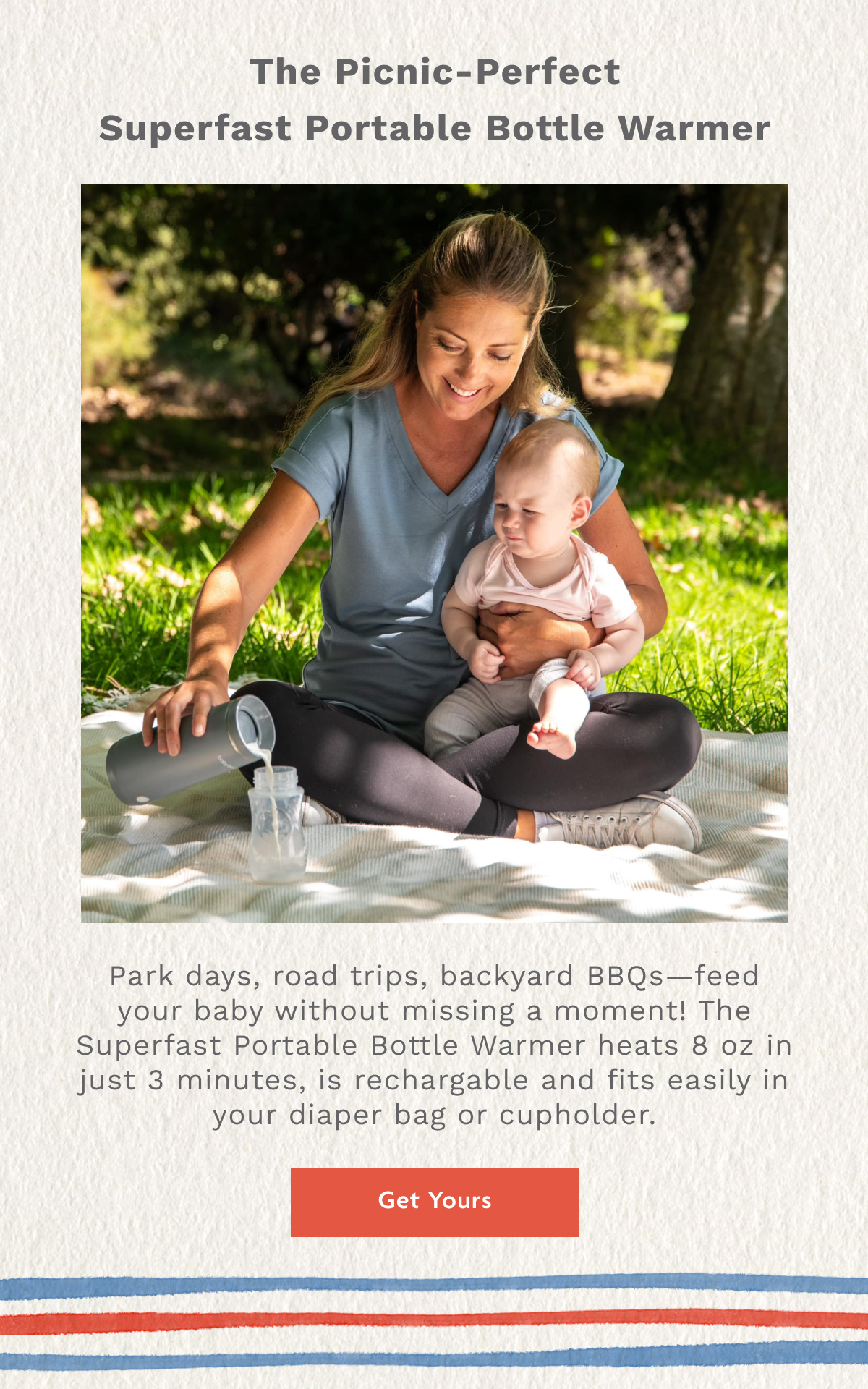 The Picnic-Perfect Superfast Portable Bottle Warmer | Get Yours
